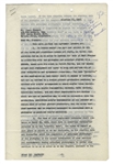 James Stewart Contract Signed for ''Anatomy of a Murder'' -- Stewart's Best Actor Academy Award Nominated Role -- With Beckett COA